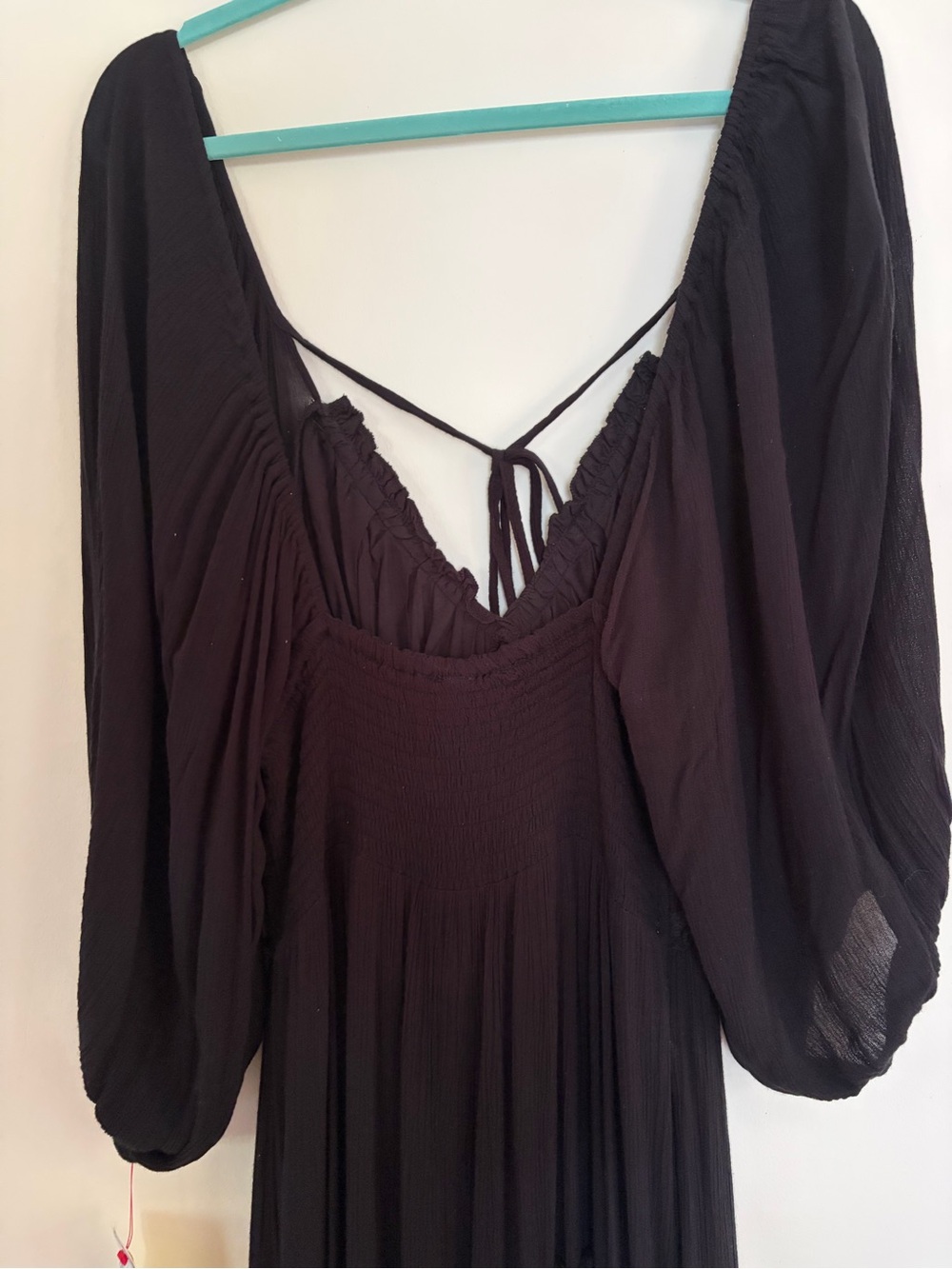 NWT Free People “You’re a Jewel” Maxi Dress in Black - Picture 8 of 10